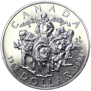 Kanada, Elisabeth II. (1952-2022), 1 Dollar 1994
