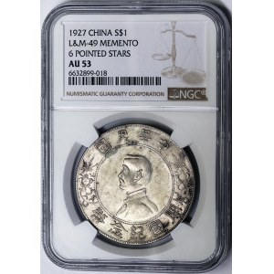 Čína, republika (1912-1949), 1 dolar 1927