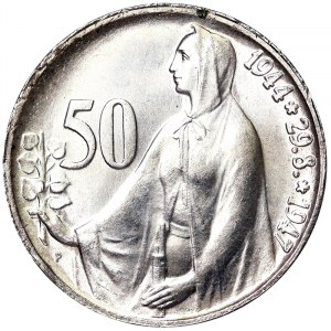 Tchécoslovaquie, période (1945-1960), 50 Korun 1947