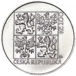 Tschechische Republik, Republik (seit 1993), 200 Korun 1997