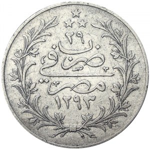 Egypt, království, Abdul Hamid II (1293-1327 AH) (1876-1909 n. l.), 20 piastrů 1903-04