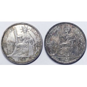 French Indo-China (Cambodia, Laos, Vietnam) (until 1954), Lot 2 pcs.