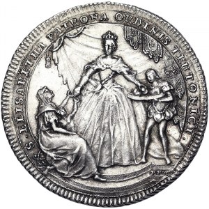 Německo, Bavorsko, Clemens August von Bayern (1732-1761), 1/2 Taler 1750, Nürnberg
