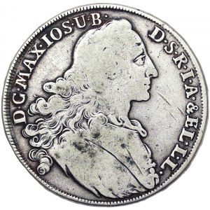 Nemecko, Bavorsko, Maximilian III Joseph (1745-1777), Taler 1768, Mníchov