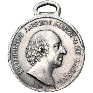 Nemecko, Herzogtum-Nassau, Friedrich August a Friedrich Wilhelm (1803-1816), medaila 1815