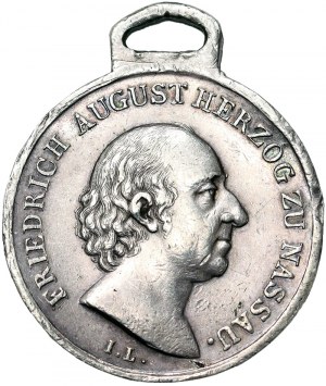 Allemagne, Herzogtum-Nassau, Friedrich August et Friedrich Wilhelm (1803-1816), Médaille 1815