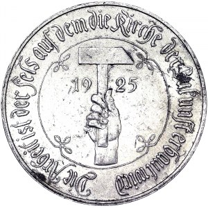 Nemecko, Výmarská republika (1919-1933), medaila 1925