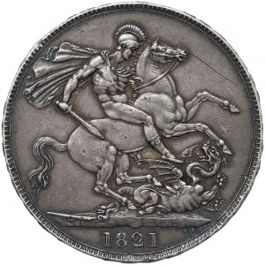 Großbritannien, Königreich, Georg IV. (1820-1830), Krone 1821, London