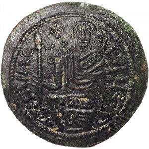 Hungary, Árpád-házi királyok kora (997-1301), III Béla (1172-1196), Copper coin n.d.