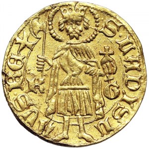 Uhry, Království, Ladislav V. (1453-1457), Goldgulden n.d., Kremnitz