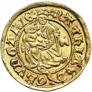 Maďarsko, kráľovstvo, Matthias Corvinus (1458-1490), Goldgulden n.d., Nagybanya