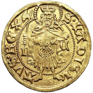 Maďarsko, kráľovstvo, Matthias Corvinus (1458-1490), Goldgulden n.d., Nagybanya
