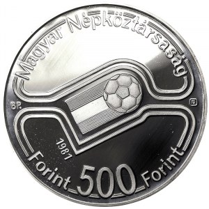 Węgry, Republika, Ludowa (1949-1989), 500 forintów 1981, Budapeszt