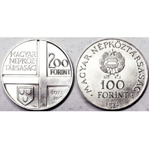 Ungheria, Repubblica, Repubblica Popolare (1949-1989), Lotto 2 pezzi.