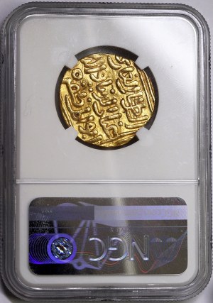 Indie, Dillíský sultán Ala-ud-Dín Muhammad Šáh (695-715 AH / 1296-1316 n. l.), Zlatá tanka, mincovna Hadrat Delhi Mint