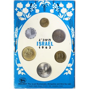 Israel, Republic (1948-date), Specimen Set 1963