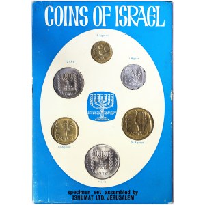 Izrael, Republika (od 1948 r.), zestaw próbek z 1963 r.