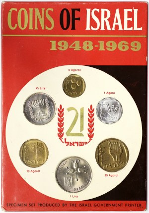 Izrael, republika (1948-dátum), súbor vzoriek 1969