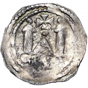 Italian States, Aquileia, Anonymous coinage, Denaro Frisacense n.d., Aquileia