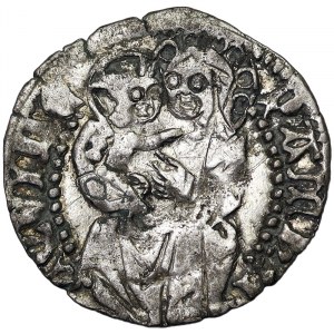 Państwa włoskie, Akwileja, Ludwik II z Teck (1412-1420), Denaro n.d., Akwileja