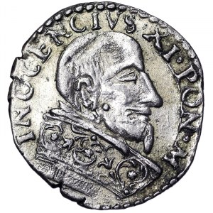 États italiens, Bologne, Innocenzo XI (1676-1689), Muraiola da 2 Bolognini s.d., Bologne