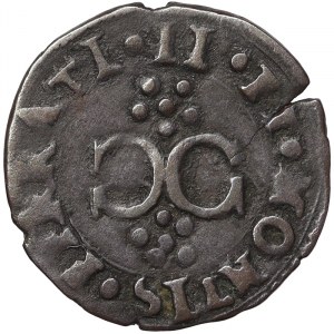 Italian States, Casale, Vincenzo I Gonzaga (1587-1612), Quattrino n.d., Casale