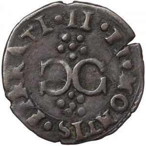 Stati italiani, Casale, Vincenzo I Gonzaga (1587-1612), Quattrino n.d., Casale