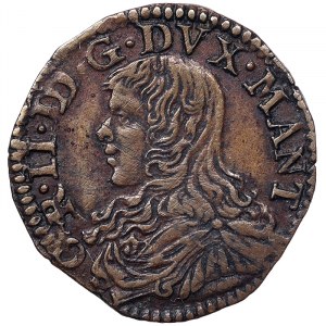 Italské státy, Casale, Carlo II Gonzaga (1637-1665), Quattrino n.d., Casale