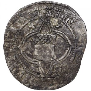 Italienische Staaten, Chivasso, Teodoro II Paleologo (1381-1418), 1/4 di Grosso n.d., Chivasso