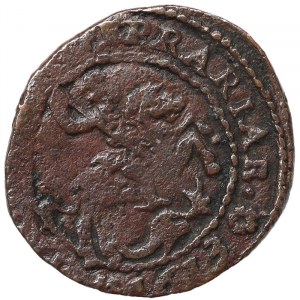 Italian States, Ferrara, Paolo V (1605-1621), Quattrino n.d., Ferrara