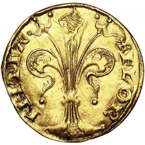 Państwa włoskie, Florencja, Republika (1189-1532), Fiorino Stretto 1296, Santo Jacopo al Serchio