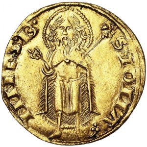 Italian States, Florence, Republic (1189-1532), Fiorino Stretto 1296, Santo Jacopo al Serchio