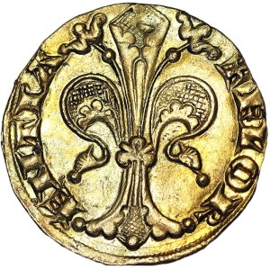 Italian States, Florence, Republic (1189-1532), Fiorino Stretto First semester 1320, Florence