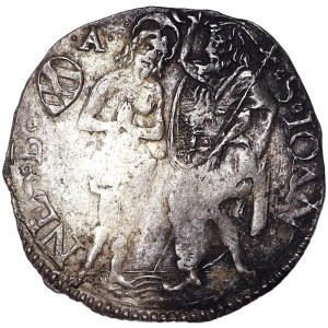 Italienische Staaten, Florenz, Republik (1189-1532), Barile da 10 Soldi 1513, Florenz