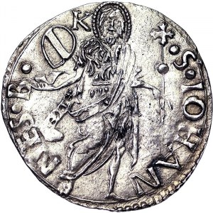 Italské státy, Florencie, Republika (1189-1532), Grosso Guelfo da 6 Soldi e 8 Denari 1461-1483, Florencie