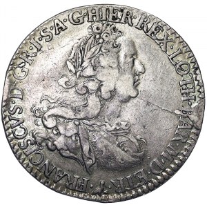 États italiens, Florence, Francesco II (III) de Lorena (1737-1765), Francescone 1747, Florence