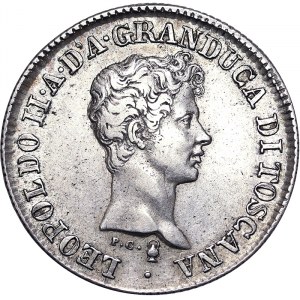Stati italiani, Firenze, Leopoldo II (1824-1859), Fiorino 1840, Firenze
