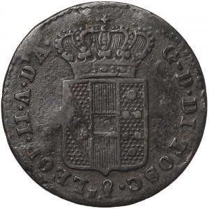 Italian States, Florence, Leopoldo II (1824-1859), Quattrino 1848, Florence