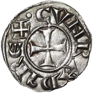 Stati italiani, Genova, Repubblica (1139-1339), Denaro n.d., Genova