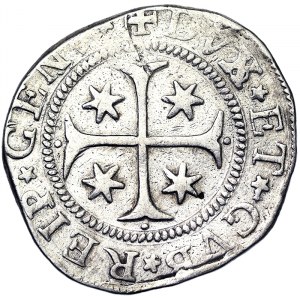 Państwa włoskie, Genua, Dwuletnia Republika Dożów faza III (1637-1797), Scudo stretto 1666, Genua