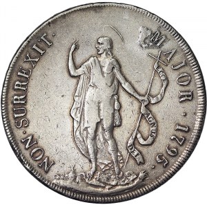 Państwa włoskie, Genua, Republika Dożów III fazy (1637-1797), 8 lirów 1795, Genua