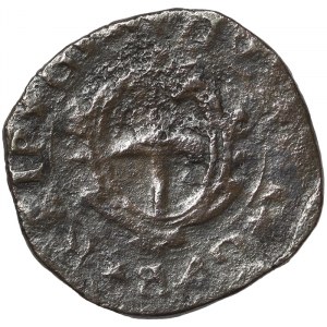 Państwa włoskie, Genua, Dwuletnia Republika Dożów faza III (1637-1797), 20 denarów 1645, Genua