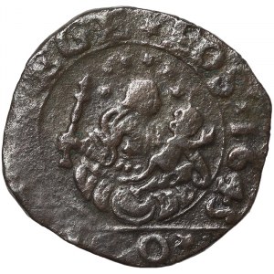 Państwa włoskie, Genua, Dwuletnia Republika Dożów faza III (1637-1797), 20 denarów 1645, Genua