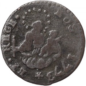Państwa włoskie, Genua, Dwuletnia Republika Dożów faza III (1637-1797), 8 denarów 1773, Genua