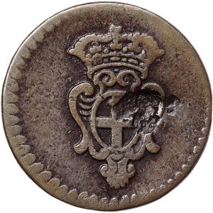 Państwa włoskie, Genua, Dwuletnia Republika Dożów faza III (1637-1797), 4 denary 1773, Genua