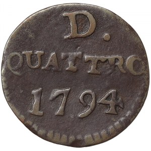 Talianske štáty, Janov, Dóžovská republika III. etapa (1637-1797), 4 Denari 1794, Janov