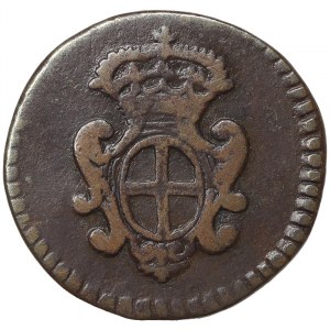 États italiens, Gênes, République Biennale des Doges Phase III (1637-1797), 4 Deniers 1794, Gênes