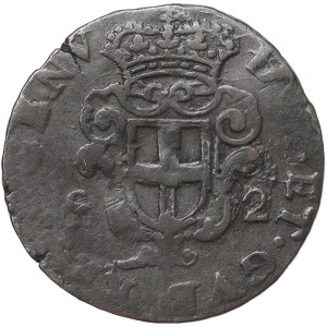 Talianske štáty, Janov, Republika dvojročných dóžat III. etapa (1637-1797), 2 Soldi 1725, Janov