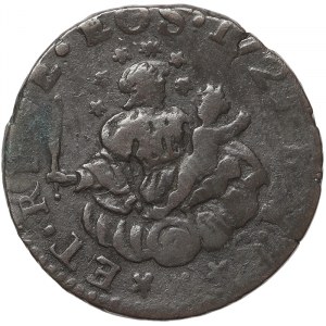 Talianske štáty, Janov, Republika dvojročných dóžat III. etapa (1637-1797), 2 Soldi 1725, Janov