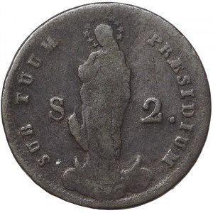 Italské státy, Janov, Janovská republika (1814), 2 Soldi 1814, Janov